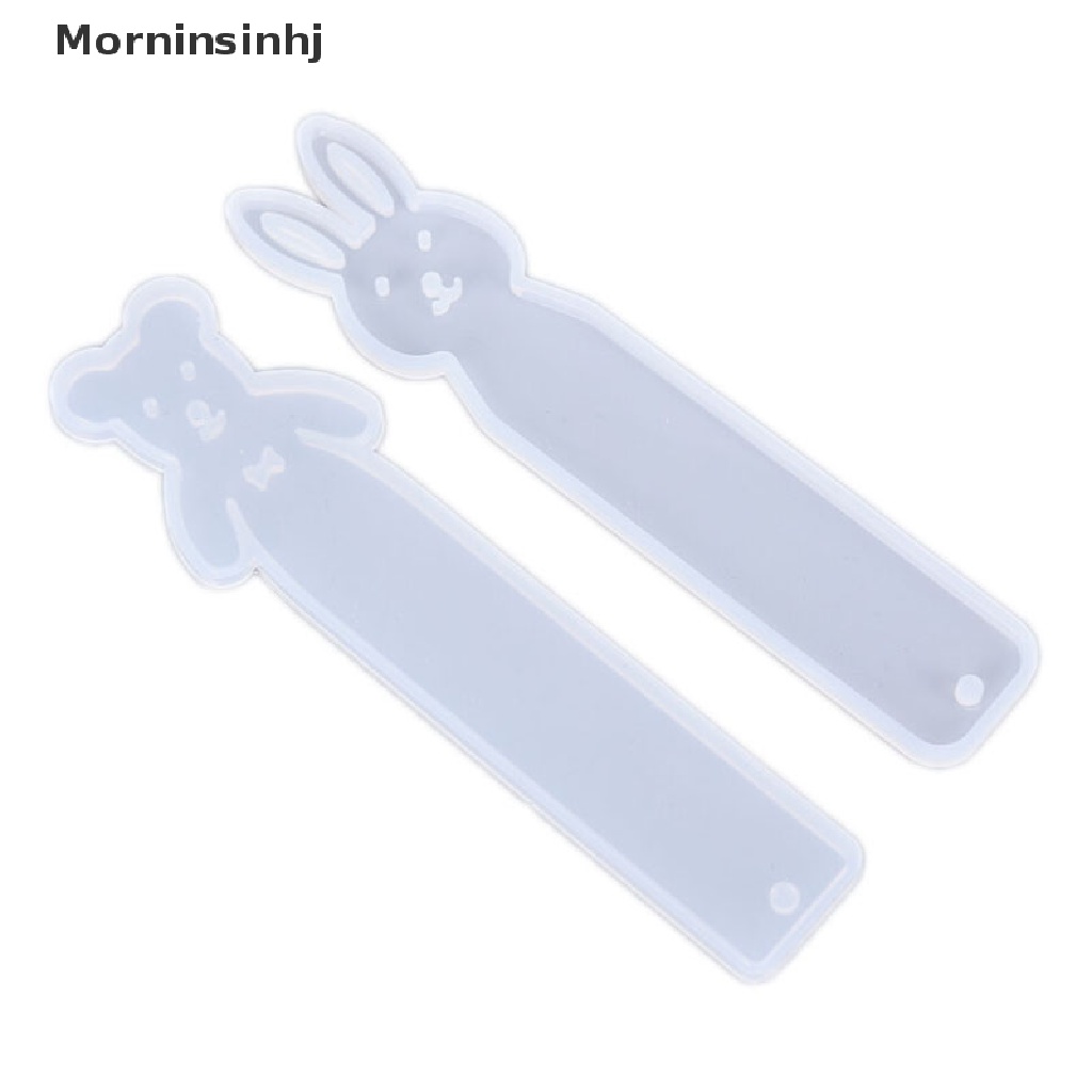 Mornin Resin Bookmark Cetakan Persegi Panjang Animal Silicone Mold DIY Membuat Perhiasan Epoxy id