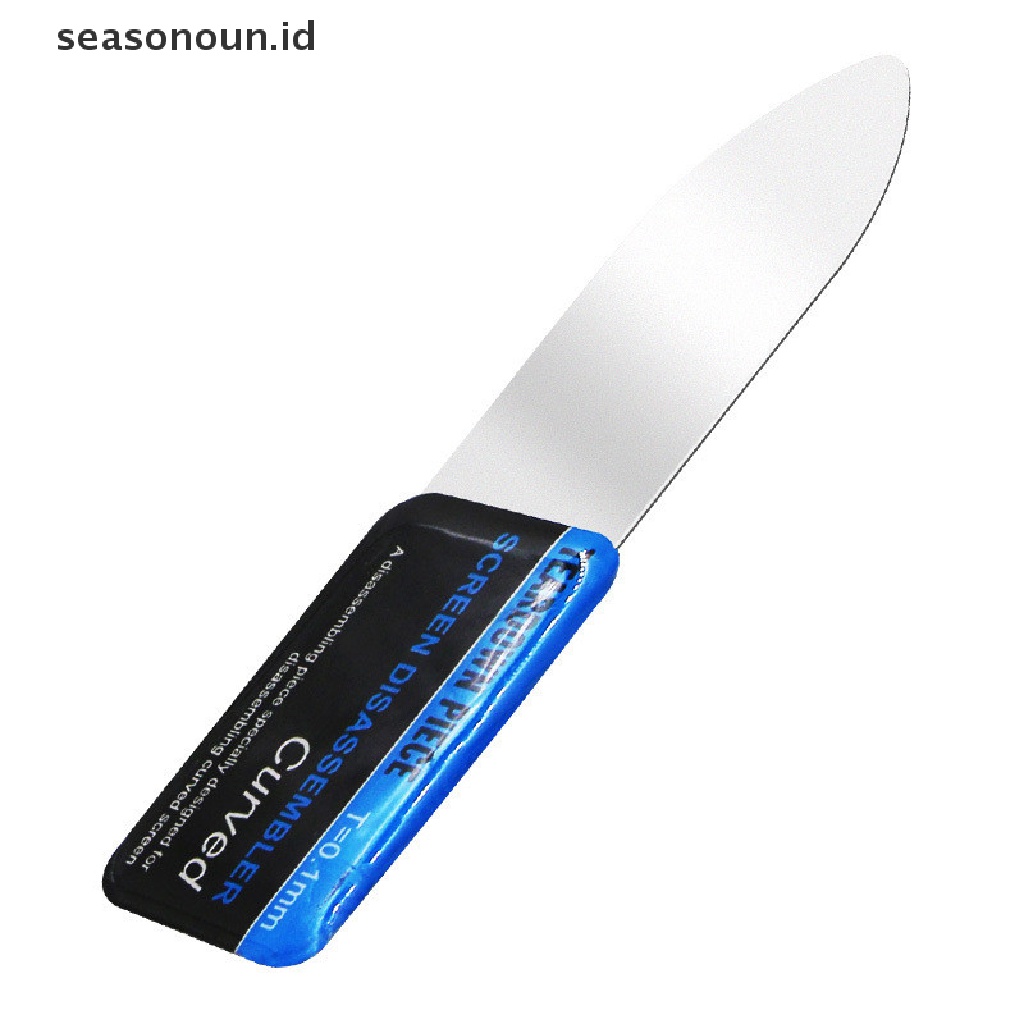 Seasonoun obile Phone Curved LCD Screen Spudger Opening Pry Card Tools Ultra Tipis Fleksibel.
