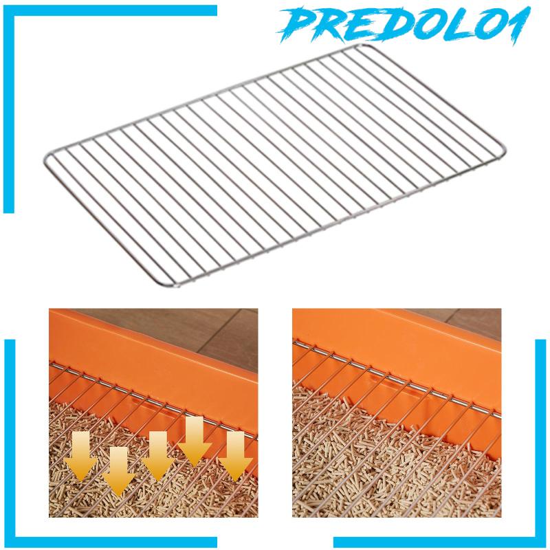 [Predolo1] Mesh Grid Partisi Toilet Anjing Bahan Besi Dapat Dicuci Untuk Tray Toilet Latihan Anjing