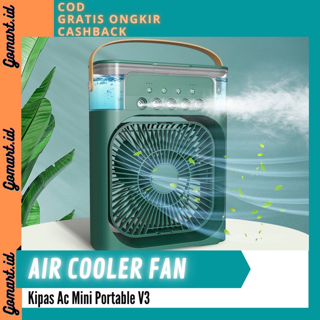 AC mini portable V3 plus kipas angin 600ML