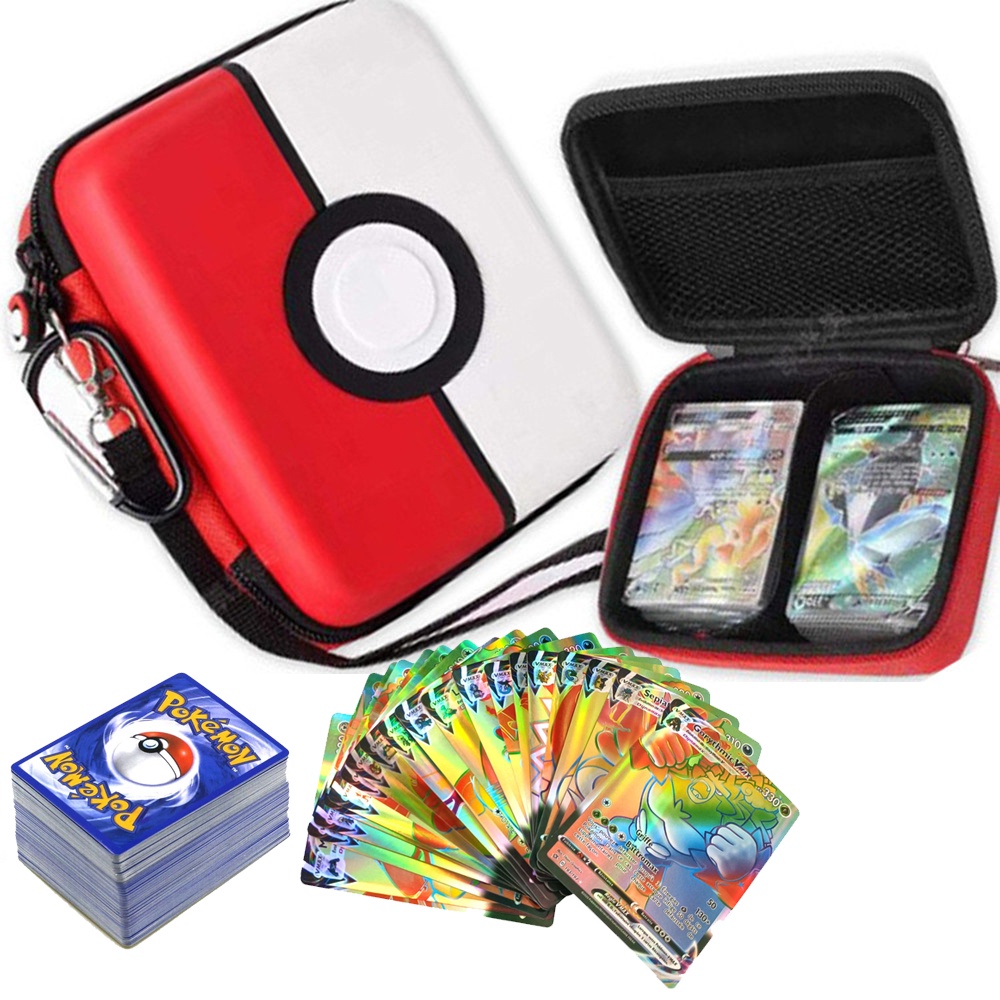 Hard Case Penyimpanan Kartu Pokemon TCG Trading Card Untuk Anak Laki-Laki