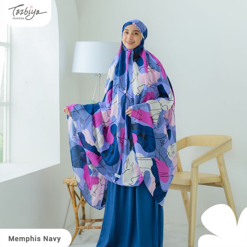 Mukena Tazbiya Kombinasi Memphis Series Allsize