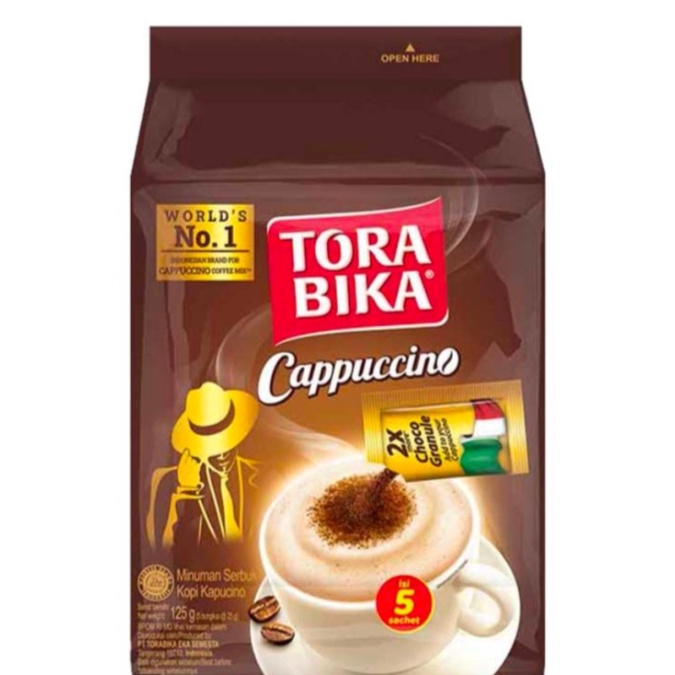 

TORABIKA cappucino 5 x @25gr