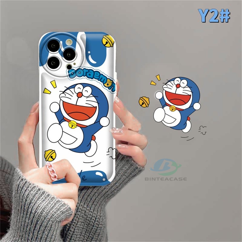 Samsung A14 A04 A04S A13 A03 A03S A12 A52 A52S A21S A50 A50S A30S A20 A10S A11 M11 J7 Prime J7 Pro J6Prime J6Plus Doraemon Winnie the Pooh Silikon Airbag Case Binteacase