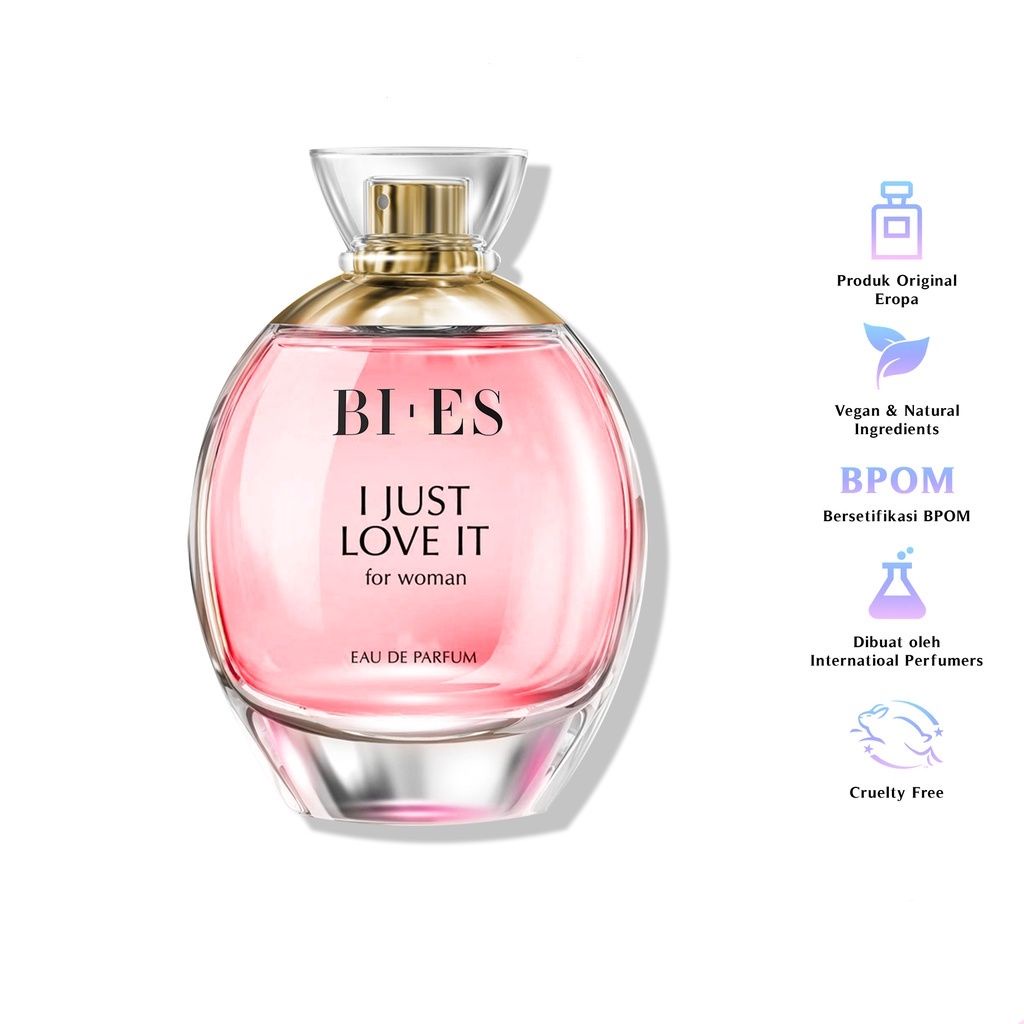 BIES I Just Love It For Woman Eau De Parfum (EDP) 100 ml