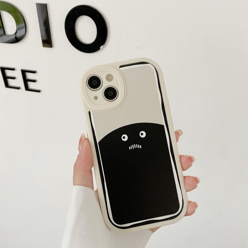 Case Shadow Hitam OPPO A9 A5 A31 A53 A33 2020 A7 A5S A12 A11K F9 F11 A15S A35 A52 A92 A54 A36 A96 A83 A57 A3S A16 A1 Pro Reno 3 5 6 7Z 9 man Men Softcase