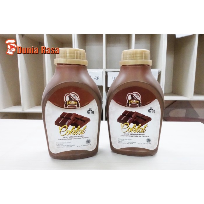 

Hamer perisa pasta Cokelat 500ml (Gratis MRJELLY Agar-agar 1 Sachet)