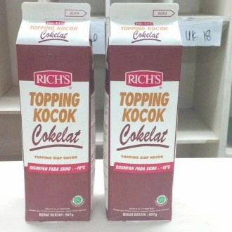 

Rich Whip Topping Coklat 907gr (Gratis MRJELLY Ekonomis 1 Sachet)