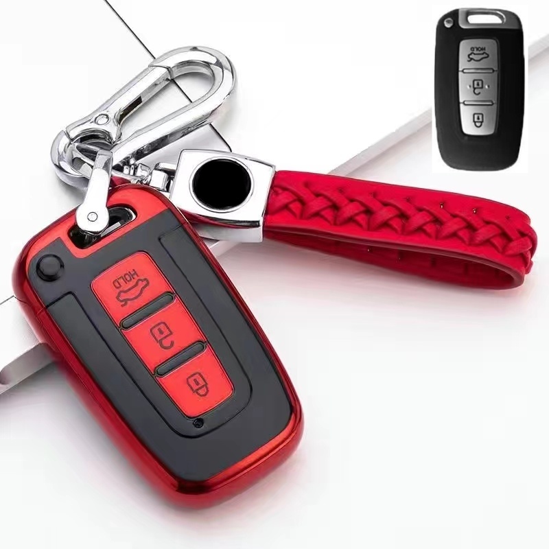 Untuk Kia Rio Rio5 Sportage Ceed Cerato K3 KX3 K4 K5 Cerato Sorento Optima Cerato Lembut TPU Mobil Remote Key Cover Case