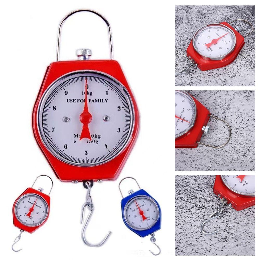 Timbangan Koper Dial Digital Nanas Keseimbangan Berat Presisi Tinggi Handheld Spring Balance Hook Scale