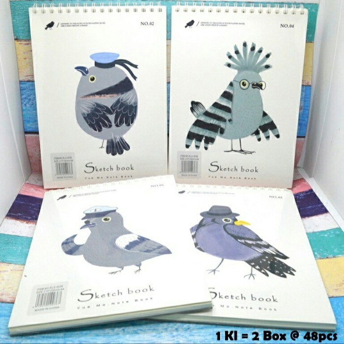 

Pkr- Sketech Book Kls-0036