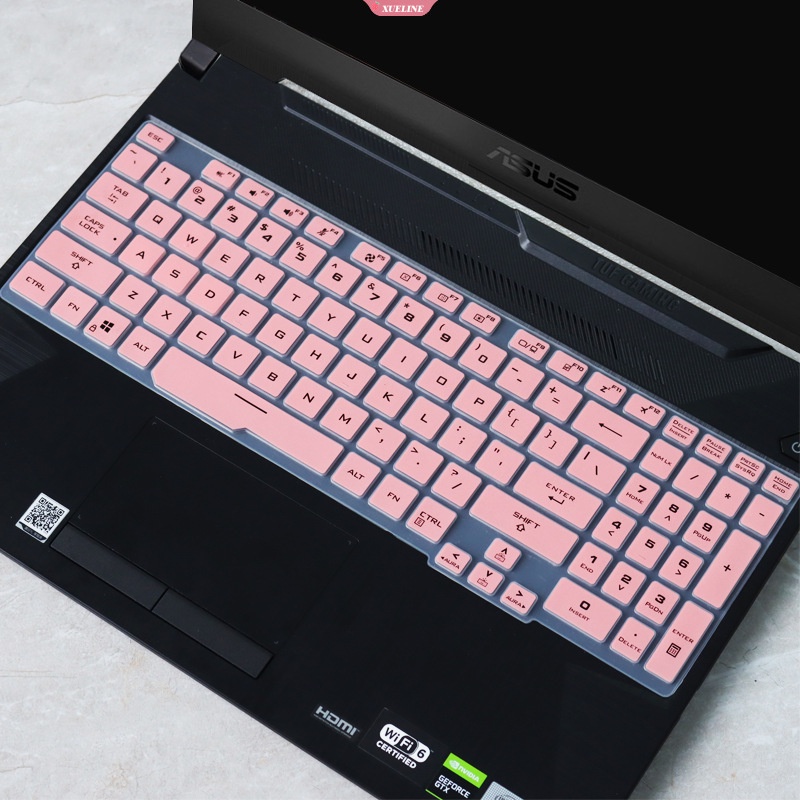 15.6 Inch Cover Keyboard Laptop Tahan Air Bernapas Keyboard Cover Film Keyboard Praktis Goyang Untuk Asus TUF Gaming A15 A17 FX506 FA506 FX507 FA507 [ZXL]