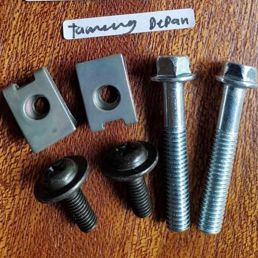 baut tameng depan supra x 125 batman COD