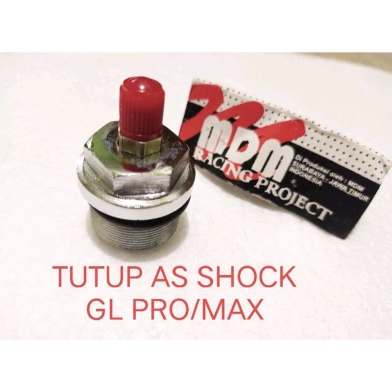 baut mur tutup as shock skok vixion&amp;scorpio gl pro/max tiger megapro (harga perbiji)