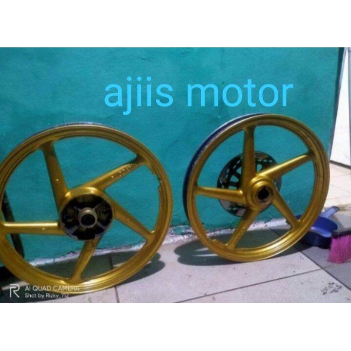 velg pelek racing resing depan Belakang Suzuki smash/Shogun