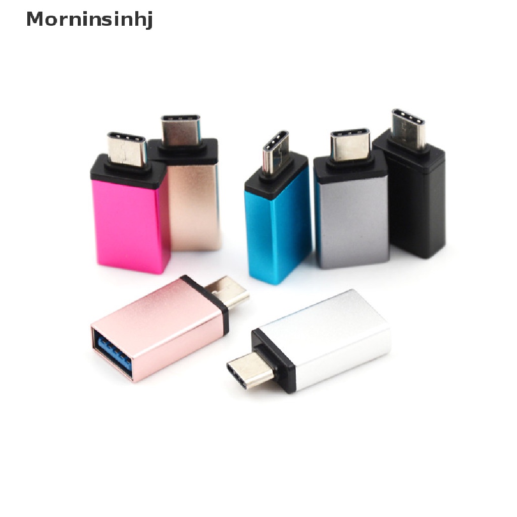 Mornin 1Pc Adaptor Sinkronisasi Data OTG Pria Ke USB 3.0 Female USB Untuk Ponsel Macbook id