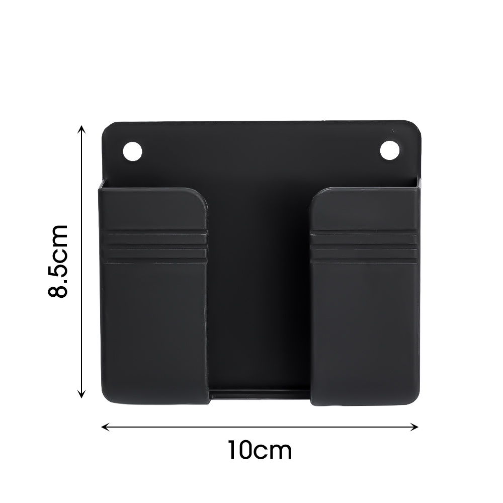[Unggulan] Kotak Penyimpanan Bebas Pukulan Bracket Rak Penyimpanan Samping Tempat Tidur Multifungsi Organizer Dinding Phone Holder TV Remote Control Tempat Penyimpanan Colokan Telepon Charging Stand