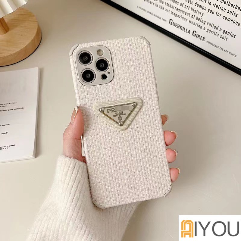 For Iphone 14 X XS XR XSMAX 11 12 13 14 Plus PRO MAX iPhone14 iPhone14Pro Band Fashion Motif Tenun Pradaa Soft Case