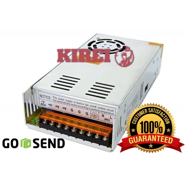 Trado Power Supply 12V 60A 720W Adjustable 11.7-14.7 Volt Garansi 3 Bulan
