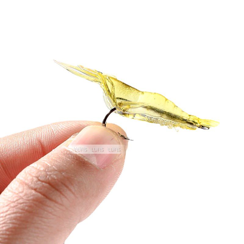 Umpan Udang Crank Bait Soft Lure Umpan Pancing Model Udang Umpan Ikan Udang