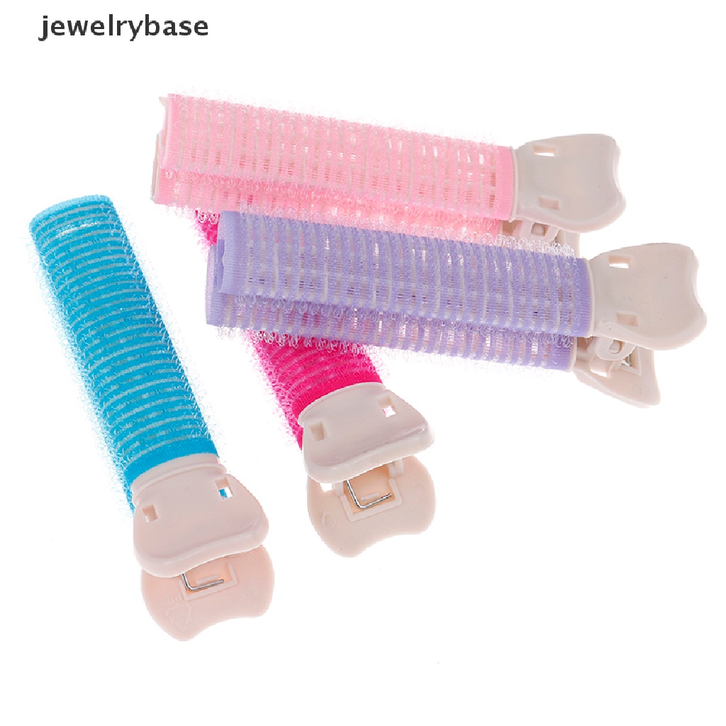 [jewelrybase] 2pcs Klip Penjepit Rambut Self Grip Volume Rambut Akar Berbulu Klip Rambut Keriting Klip Butik