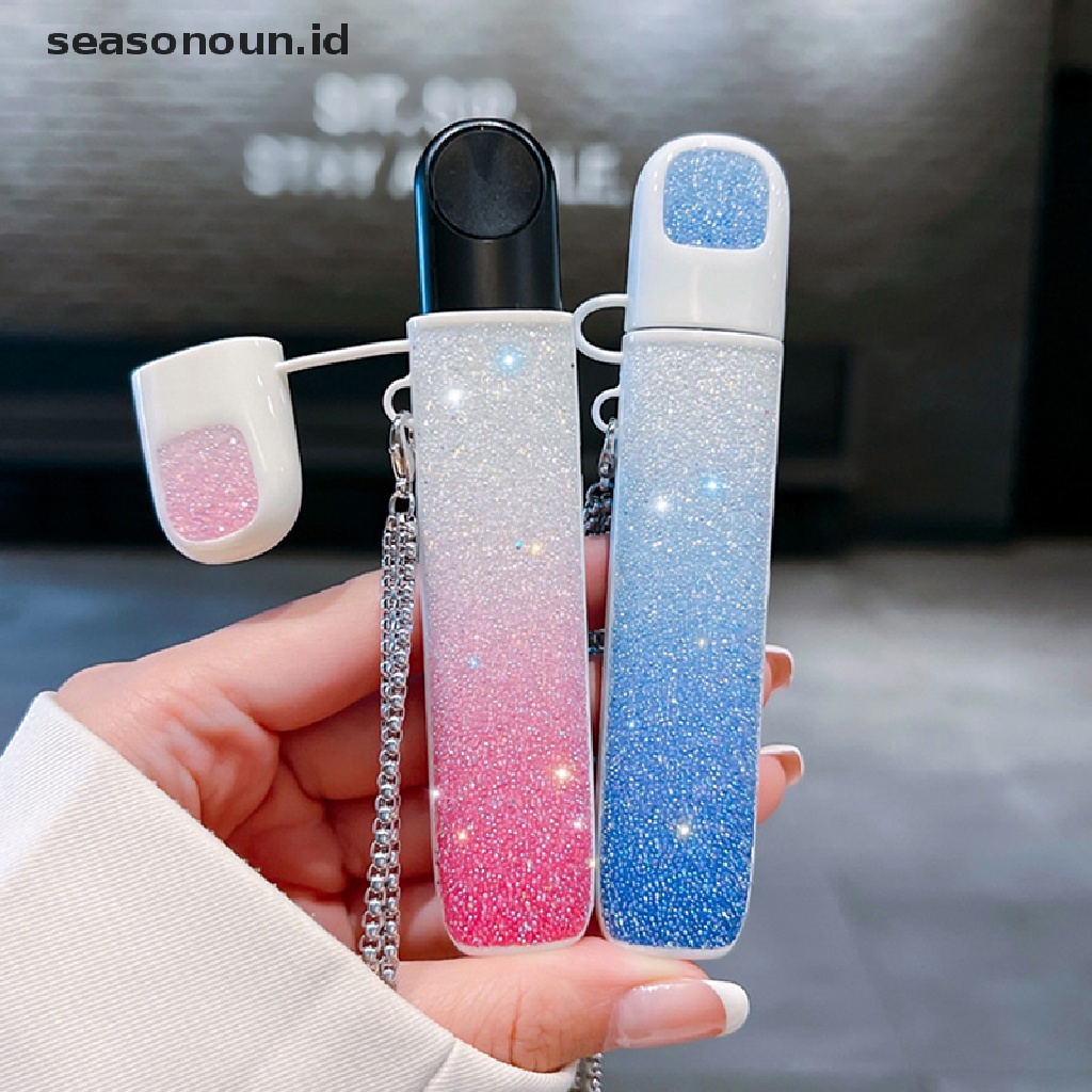 RELX Seasonoun New Texture Case Shiny Diamond Gradient Pelindung Case Untuk Relx4Per5Mini Case Pelindung Lengan Resin Pelindung Lengan Perisai Kulit Cangkang Lembut.