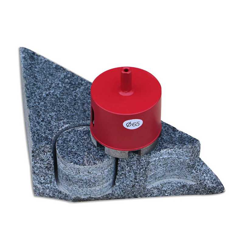 (BISA COD) FTIHSHP VENSTPOW Mata Bor Hole Punch Carbide Diamond Marble Granite Drill Bit - V12