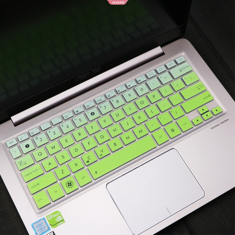 New Cover Keyboard Tinggi Tak Terlihat Untuk 13.3 &quot;ASUS U4000UQ7200 UX410UQ UX430UQ UX410UX UX410 2021laptop Silikon Super Lembut Waterproof Keyboard Cover [ZXL]