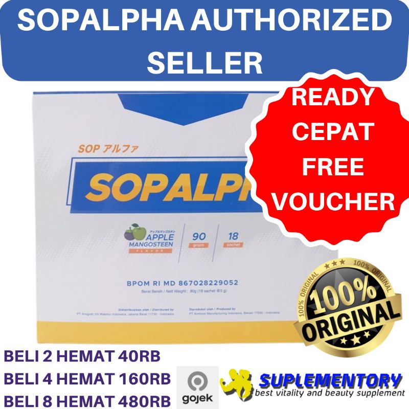 

SOP Alpha Bioboost Sopalpha Obat Maag Asam Lambung Akut GERD Geerd Sopalpa SOPALFA Alfa