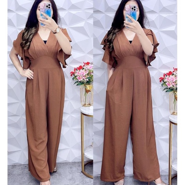 ilook | Jumsuit Nanda | Jumsuit Wanita Crincle Modern