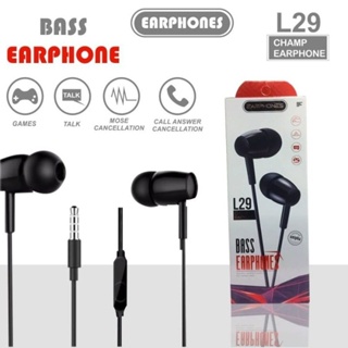 Headset JBL L29 kualitas Super Bass Handsfree earphone - Original