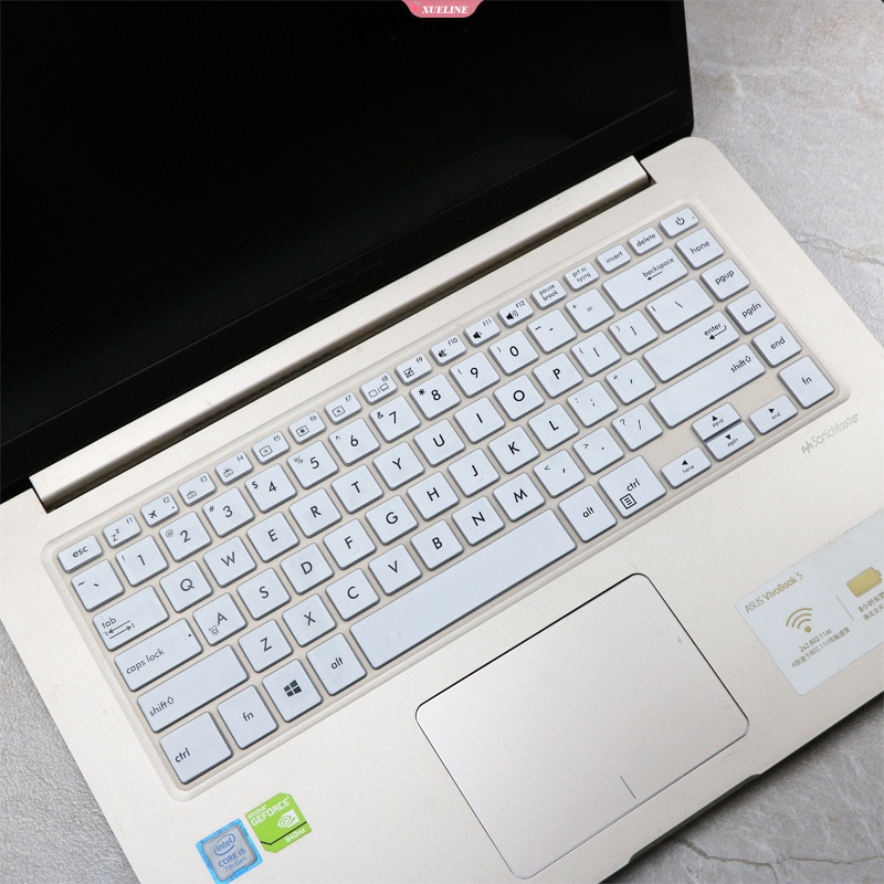 Untuk ASUS VivoBook S510U X510U X510UF 14inch Silikon Keyboard Cover Pelindung Kulit film Pelindung [ZXL]