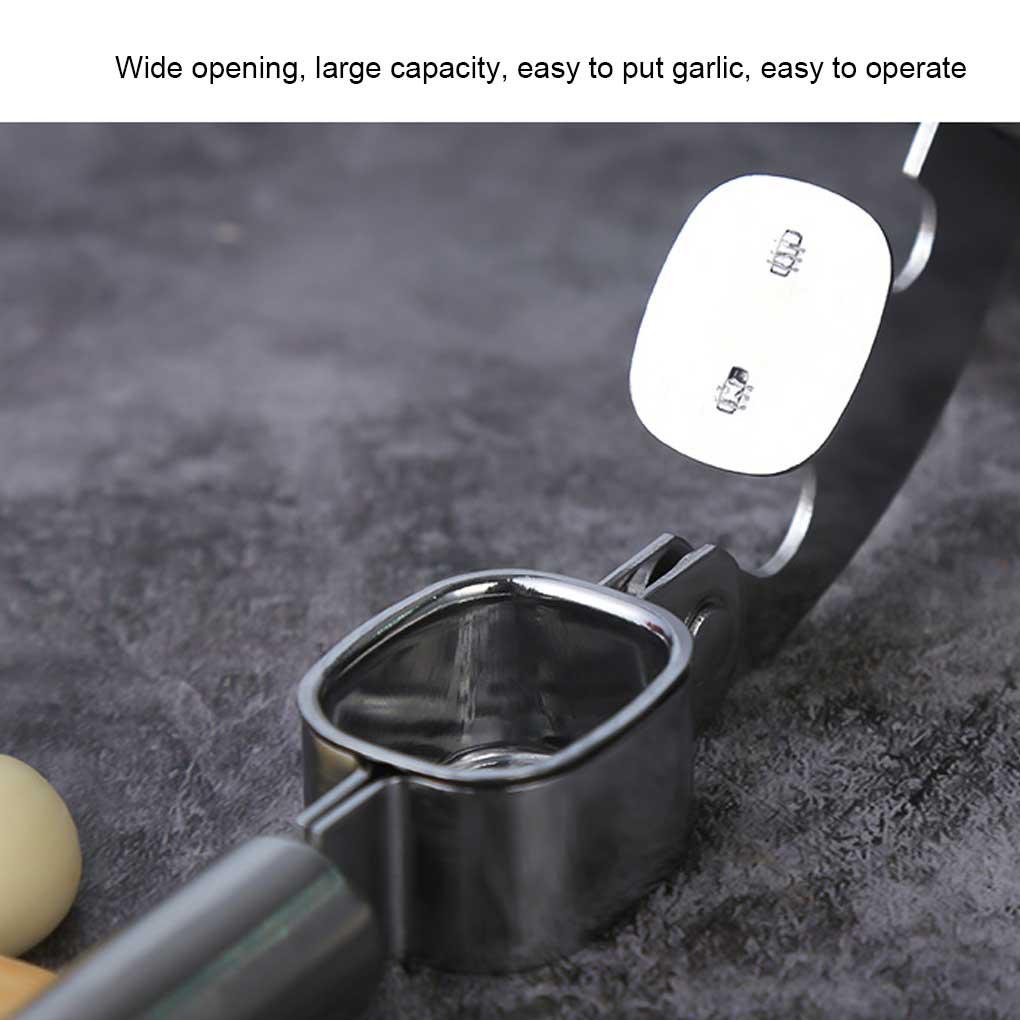 Portable Manual Garlic Presser Reusable Washable Restoran Penghancur Bawang Putih Masher Parutan Alat Masak Gadget Dapur