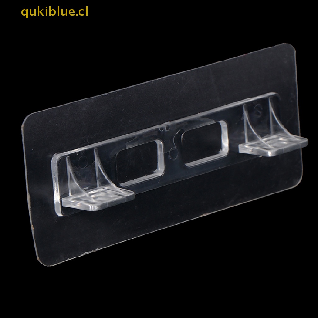 Qukiblue 1PC Shelf Support Perekat Pasak Lemari Kabinet Shelf Support Clips Gantungan Dinding cl
