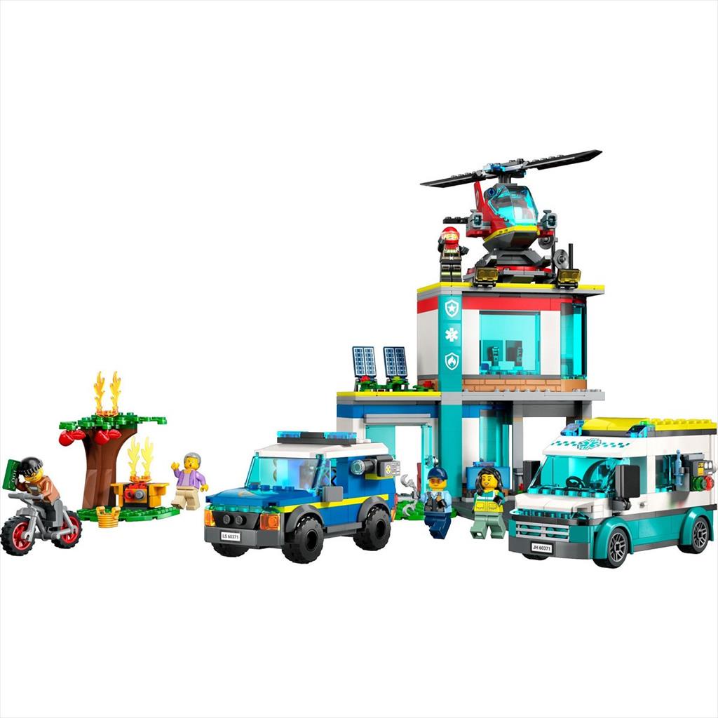LEGO City 60371 Emergency Vehicle HQ