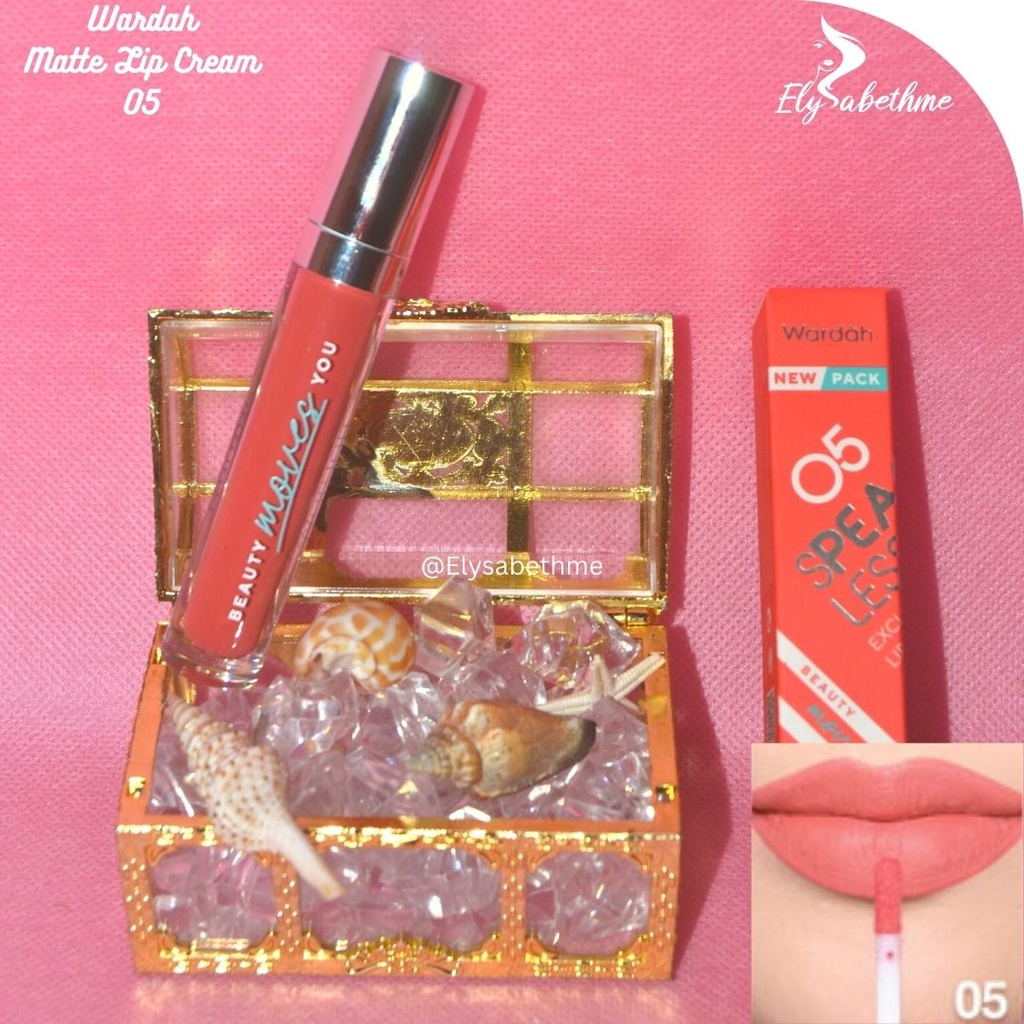 ✿ELYSABETHME✿ 🅆 🄰 🅁 🄳 🄰 🄷 Wardah lip cream mattee ORIGINAL lipstick cair ombre lips bibir