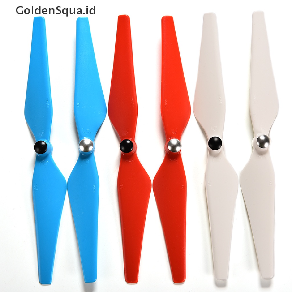 Squad1 /2 /4Pasang94509 9x5 Self-locking Enhanced Propeller Prop Untuk DJI Phantom2 3 Vision+ID