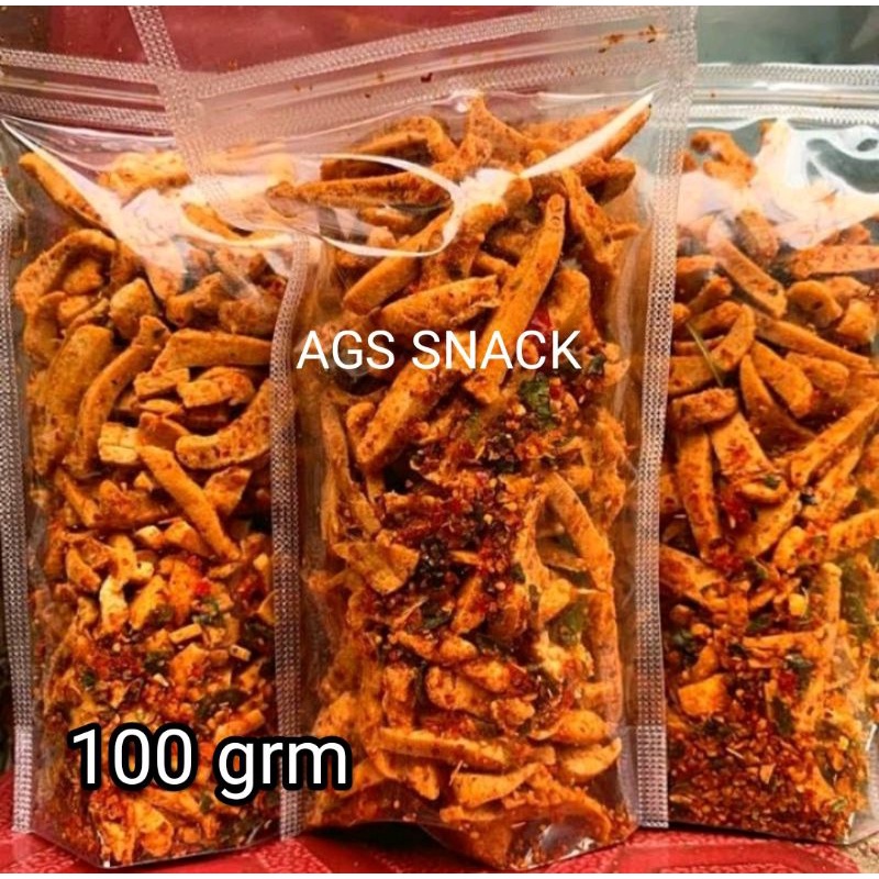 

GURRIIHHH... Basreng daun jeruk pedas isi100gram TERLARISSS