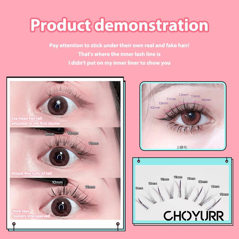 【COD】Bulu Mata Tanam Knot Free Eyelash Extension Bulu Mata Palsu Natural False Eyelashes Bulu Mata Alami-CH