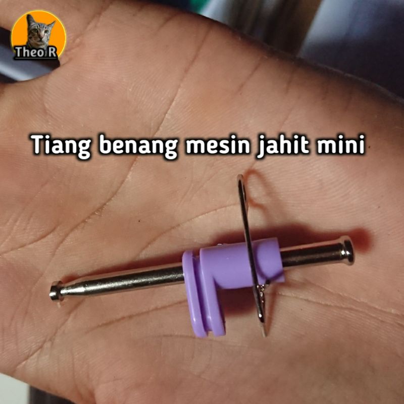 Sparepart tiang benang mesin jahit mini portable 202a |Theo R