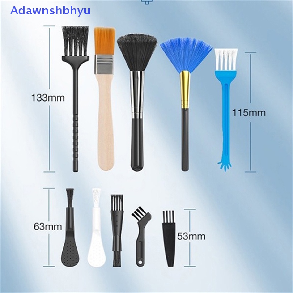 Adhyu 1Set Alat Pembersih Keyboard Laptop Brush Kit Phone Dust Brushes Crevice Cleaning ID