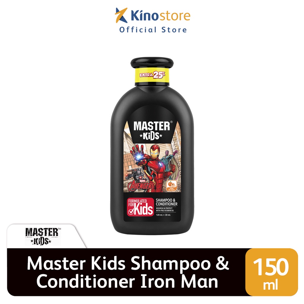 Master Kids Shampoo &amp; Cond Iron Man 150 ml