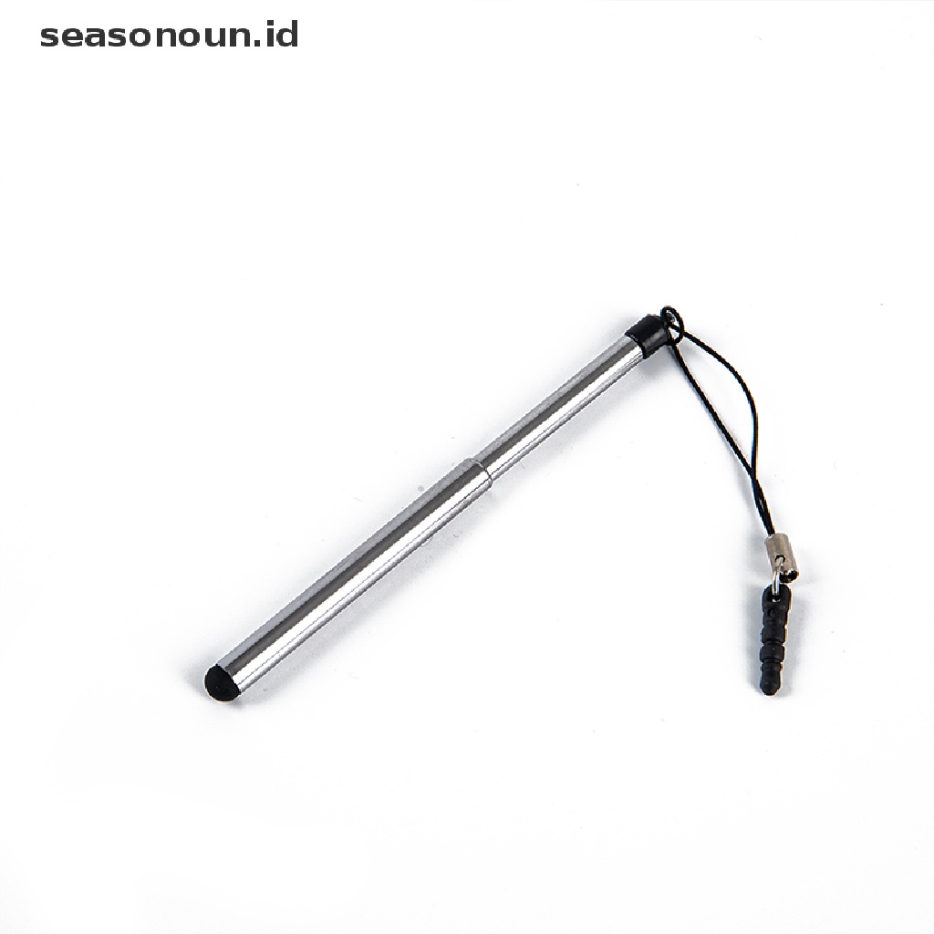 Seasonoun Pen Layar Sentuh Kapasitif Stylus Pen Universal Yang Dapat Ditarik Tablet Ponsel Pintar.