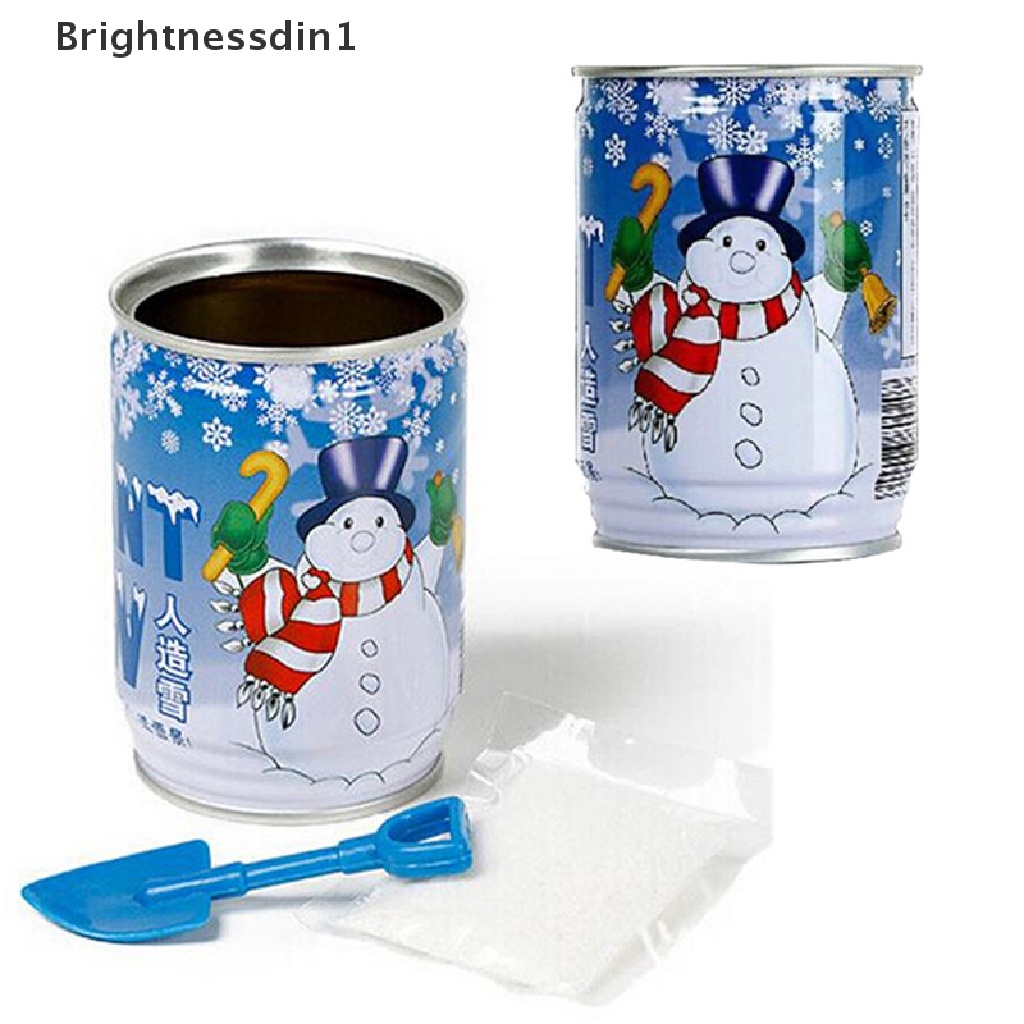 [Brightnessdin1] Salju Palsu Natal Artificial Instant Decor Bubuk Xmas Magic Fluffy Dekorasi Butik