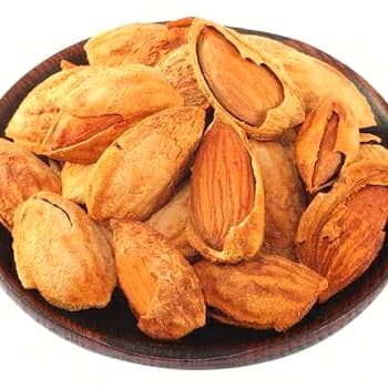 

DISKON NGEMIL/ Kacang Almond Panggang Original Asin 1KG - Almond Roasted In shell - KULIT Tawar