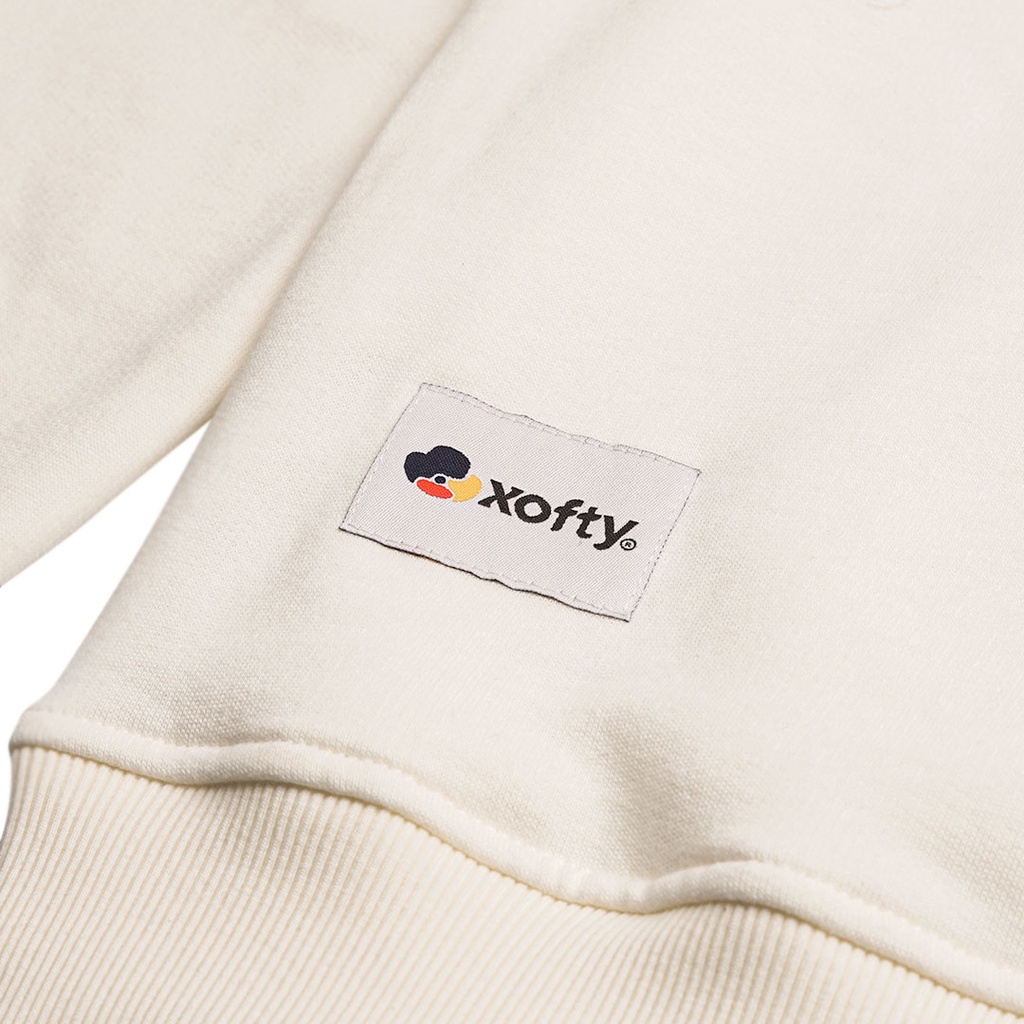 Xofty Prodigy White Sweater Hoodie