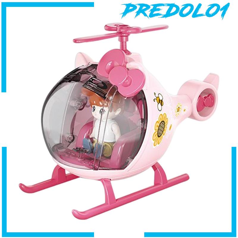 [Predolo1] Kartun Helikopter Inersia Taksi Kecakapan Motorik Halus Untuk Nikmat Pesta Anak Laki-Laki