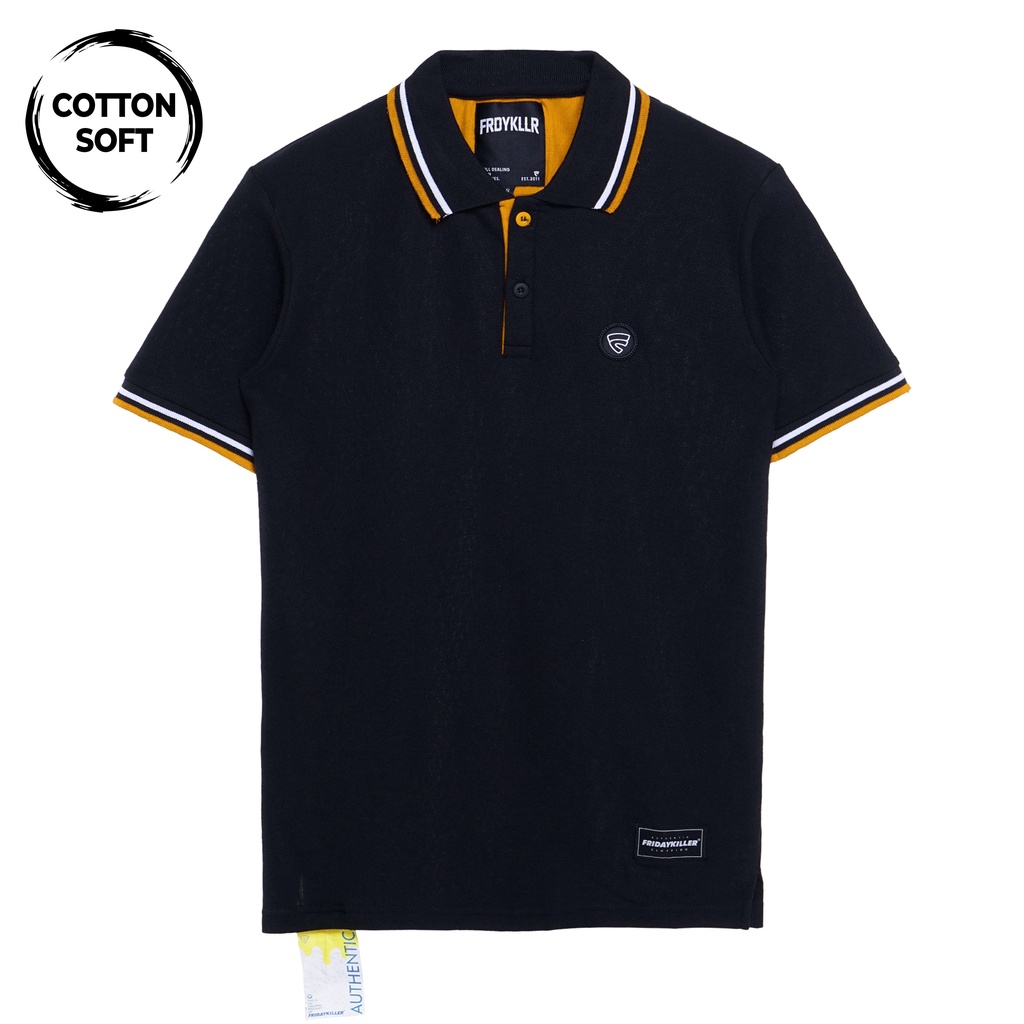 KAOS POLO FRIDAY KILLER | LEXICO BLACK OCHRE