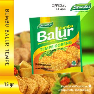 

Dapurkita BUMBU BALUR BUMBU MARINASI Tempe Goreng 15 gram