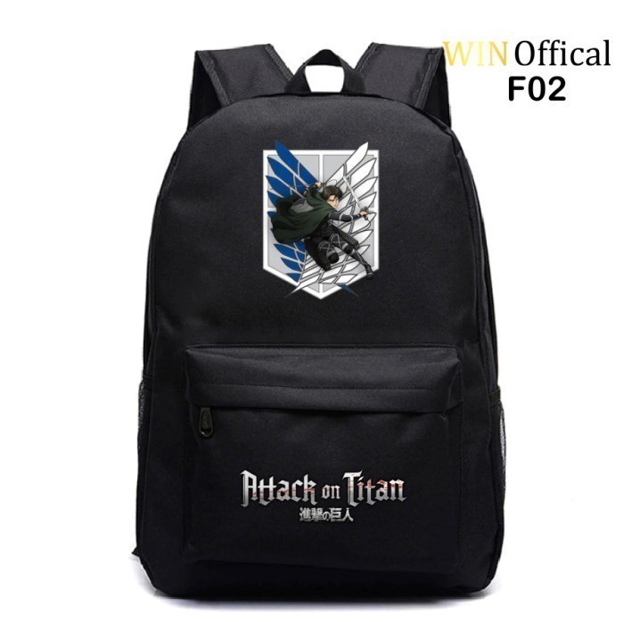 TAS ATTACK ON TITAN TAS SEKOLAH ATTACK ON TITAN ANIME AOT F02 Win